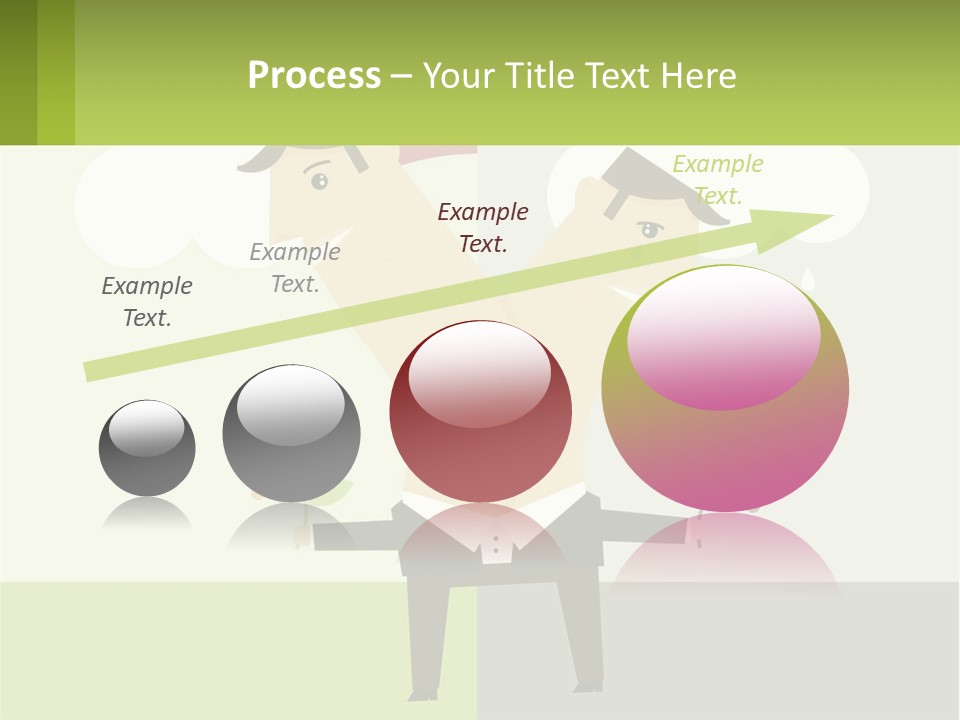 A Man In A Suit Holding A Flower In His Hand PowerPoint Template