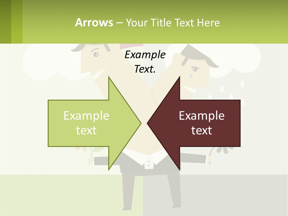 A Man In A Suit Holding A Flower In His Hand PowerPoint Template