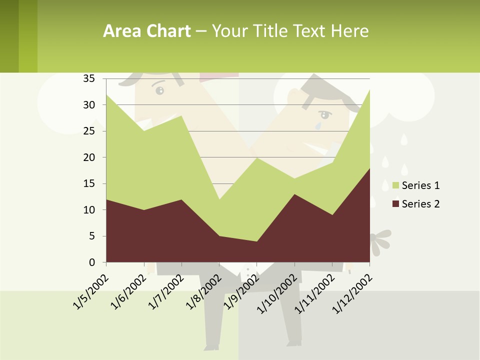 A Man In A Suit Holding A Flower In His Hand PowerPoint Template