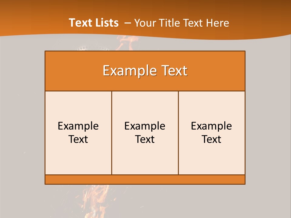 A Microphone On Fire With A Black Background PowerPoint Template