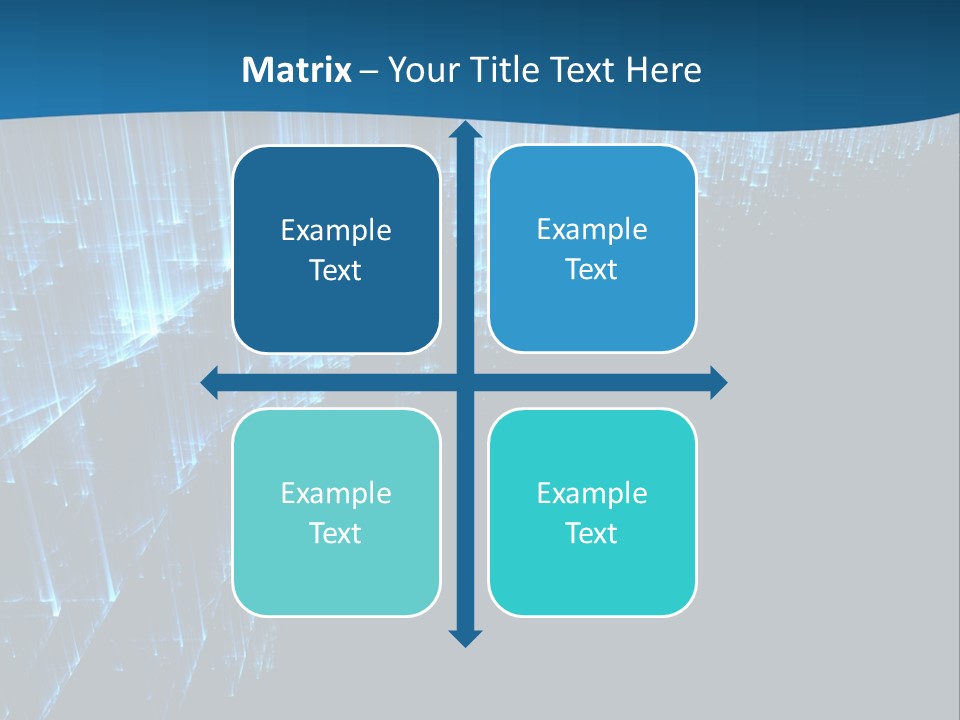 A Blue And Black Abstract Background With Lines PowerPoint Template