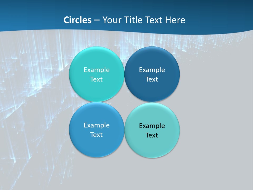 A Blue And Black Abstract Background With Lines PowerPoint Template