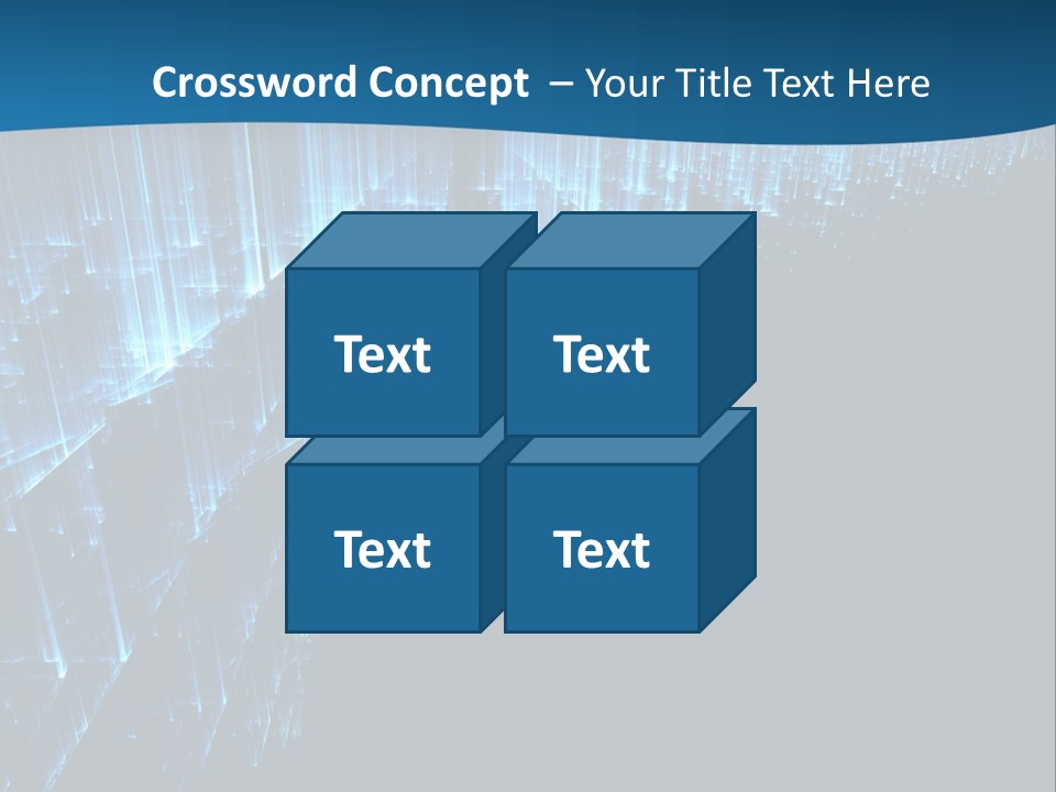 A Blue And Black Abstract Background With Lines PowerPoint Template