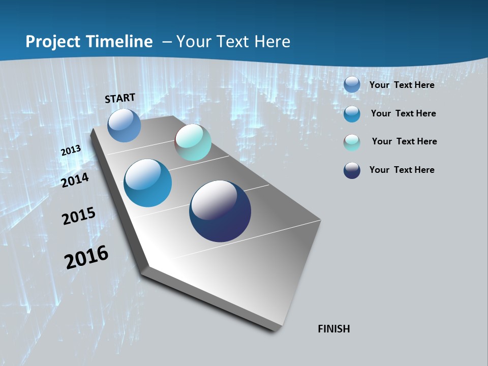 A Blue And Black Abstract Background With Lines PowerPoint Template