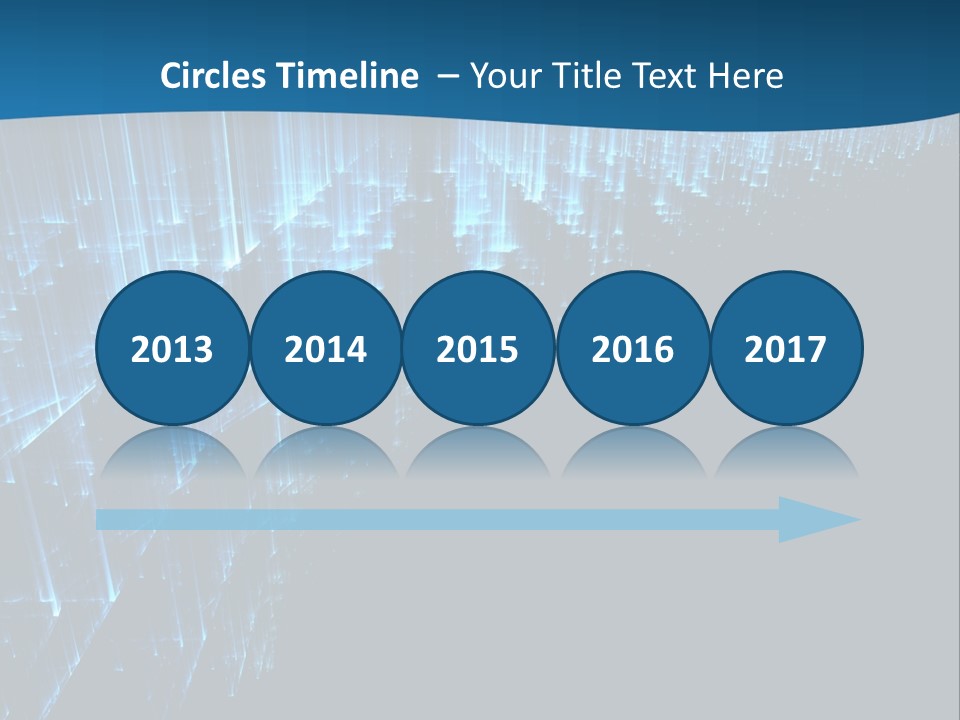 A Blue And Black Abstract Background With Lines PowerPoint Template