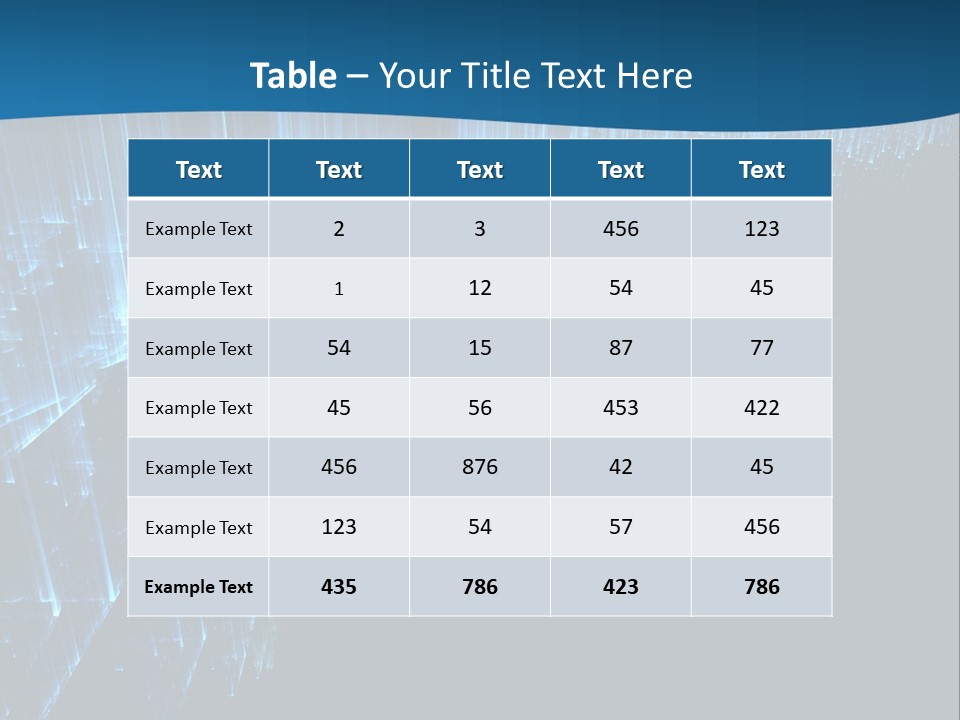 A Blue And Black Abstract Background With Lines PowerPoint Template