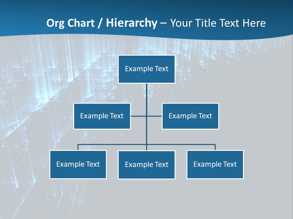 A Blue And Black Abstract Background With Lines PowerPoint Template
