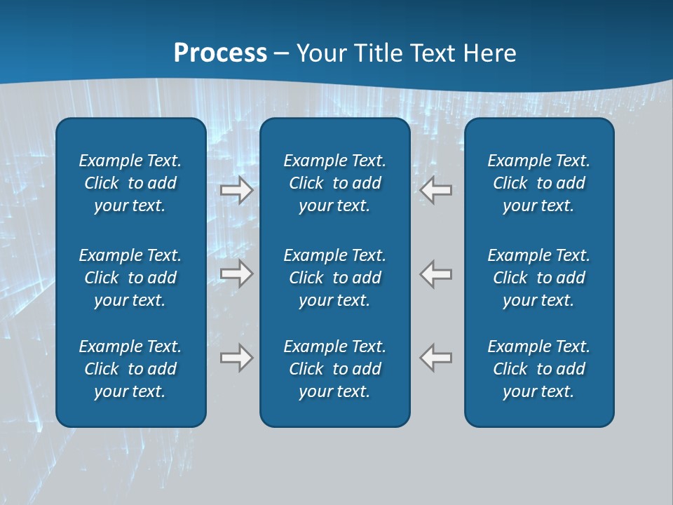 A Blue And Black Abstract Background With Lines PowerPoint Template