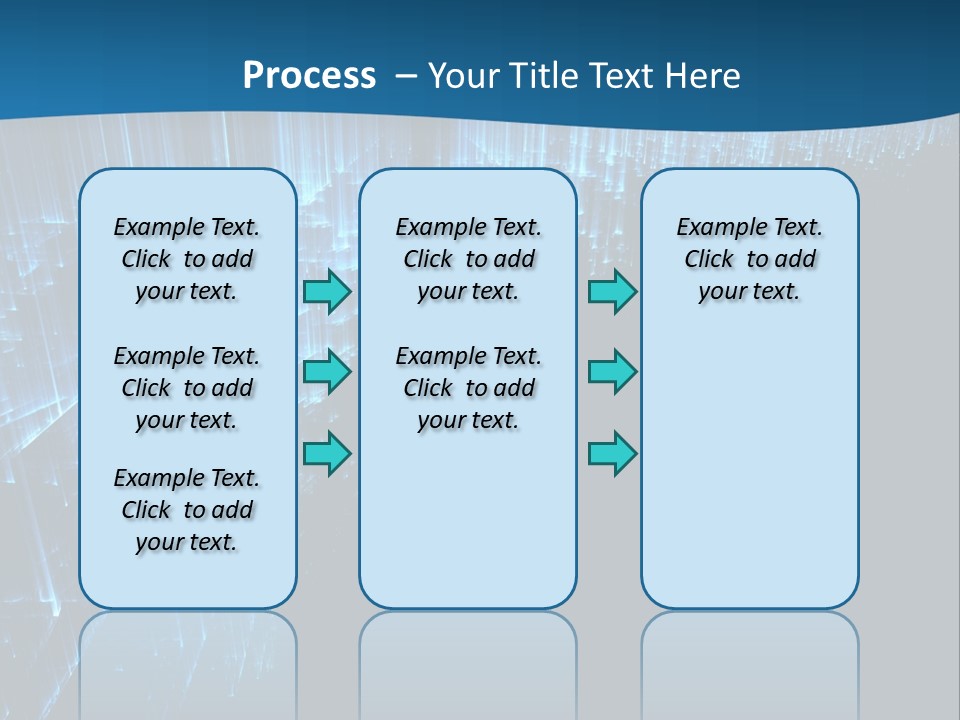 A Blue And Black Abstract Background With Lines PowerPoint Template