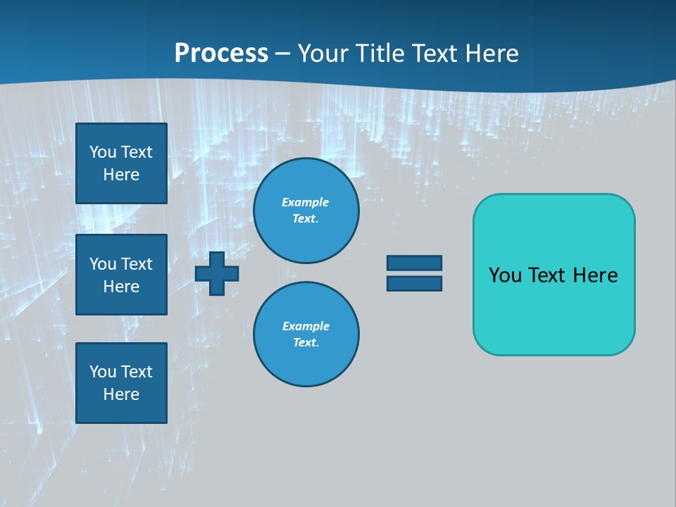 A Blue And Black Abstract Background With Lines PowerPoint Template