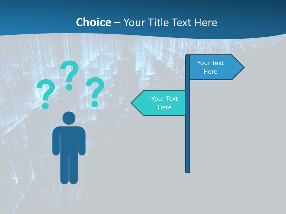 A Blue And Black Abstract Background With Lines PowerPoint Template