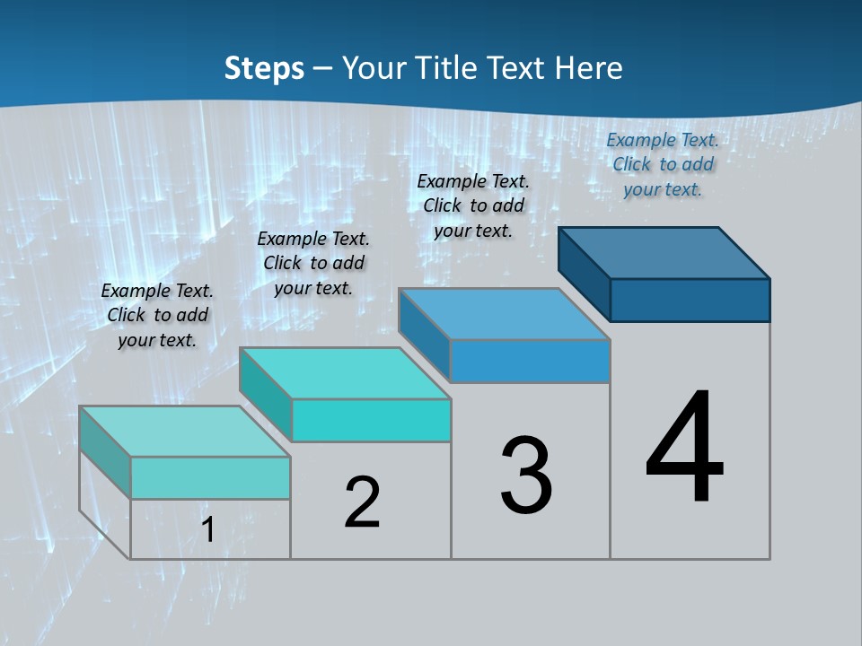 A Blue And Black Abstract Background With Lines PowerPoint Template