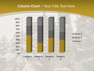 A Church In The Snow Powerpoint Template PowerPoint Template