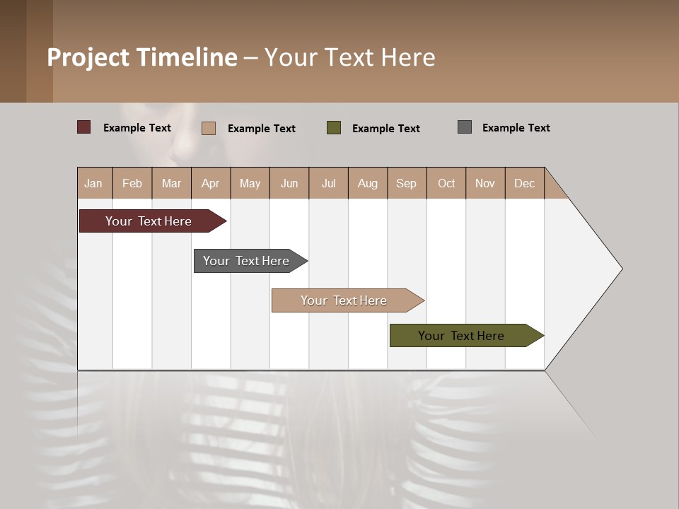 A Young Girl Is Looking At Her Cell Phone PowerPoint Template