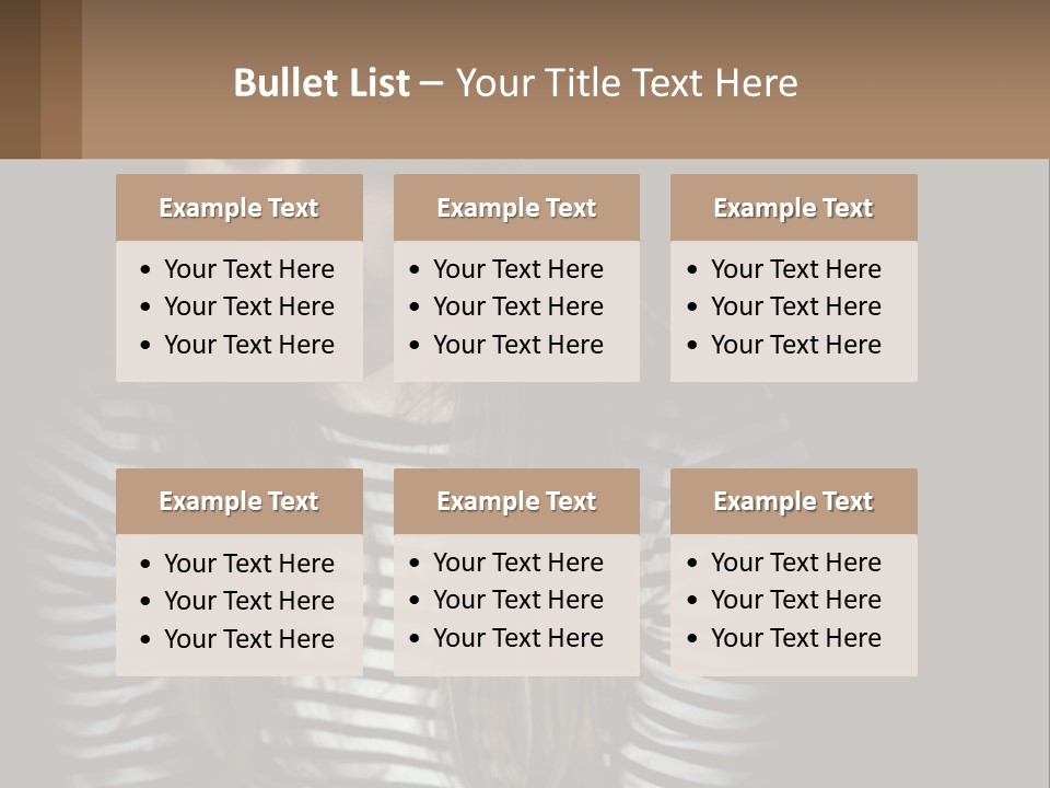 A Young Girl Is Looking At Her Cell Phone PowerPoint Template