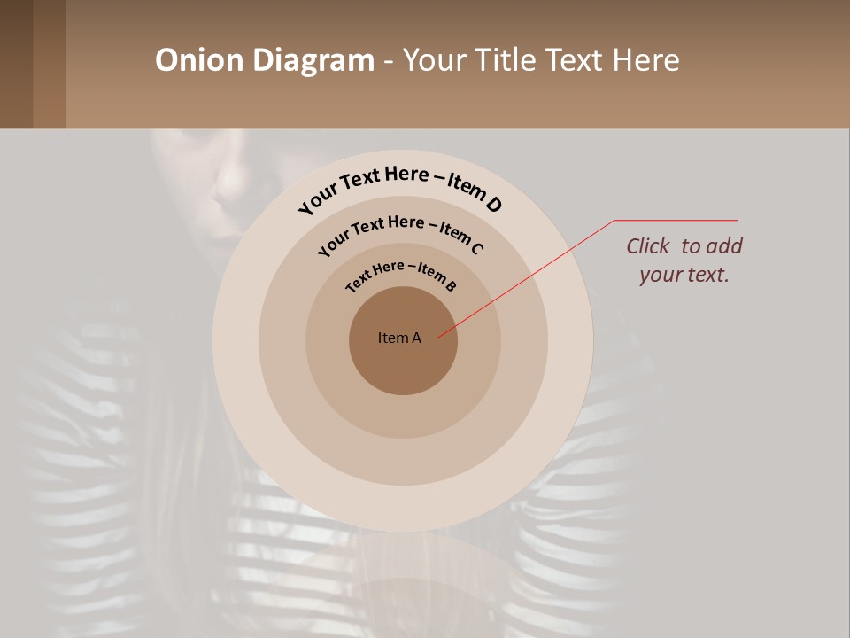 A Young Girl Is Looking At Her Cell Phone PowerPoint Template