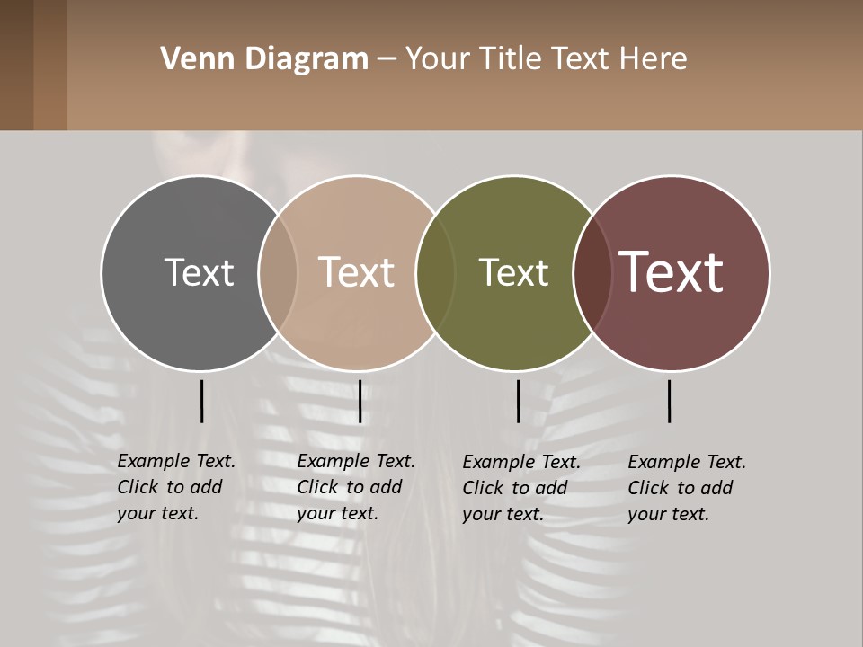 A Young Girl Is Looking At Her Cell Phone PowerPoint Template