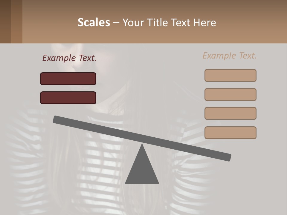 A Young Girl Is Looking At Her Cell Phone PowerPoint Template