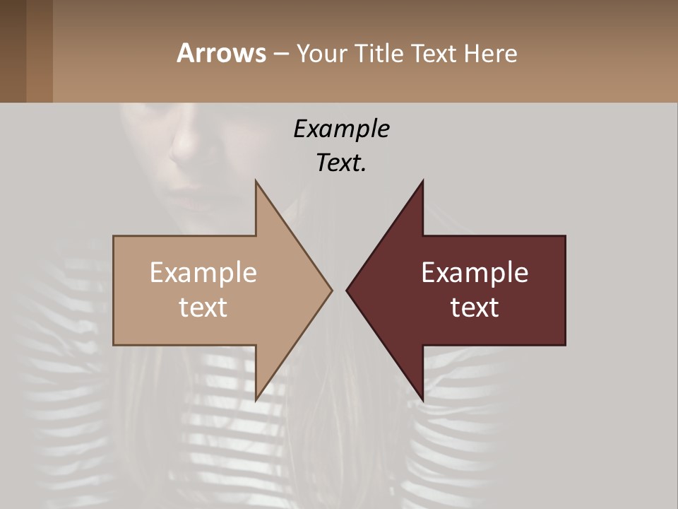 A Young Girl Is Looking At Her Cell Phone PowerPoint Template