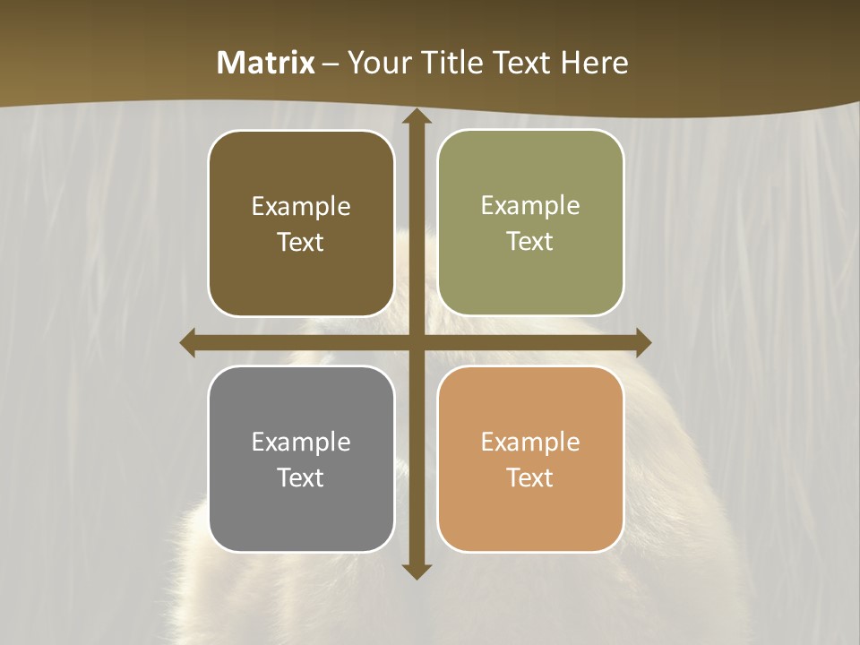 A Monkey Sitting On Top Of A Wooden Post PowerPoint Template