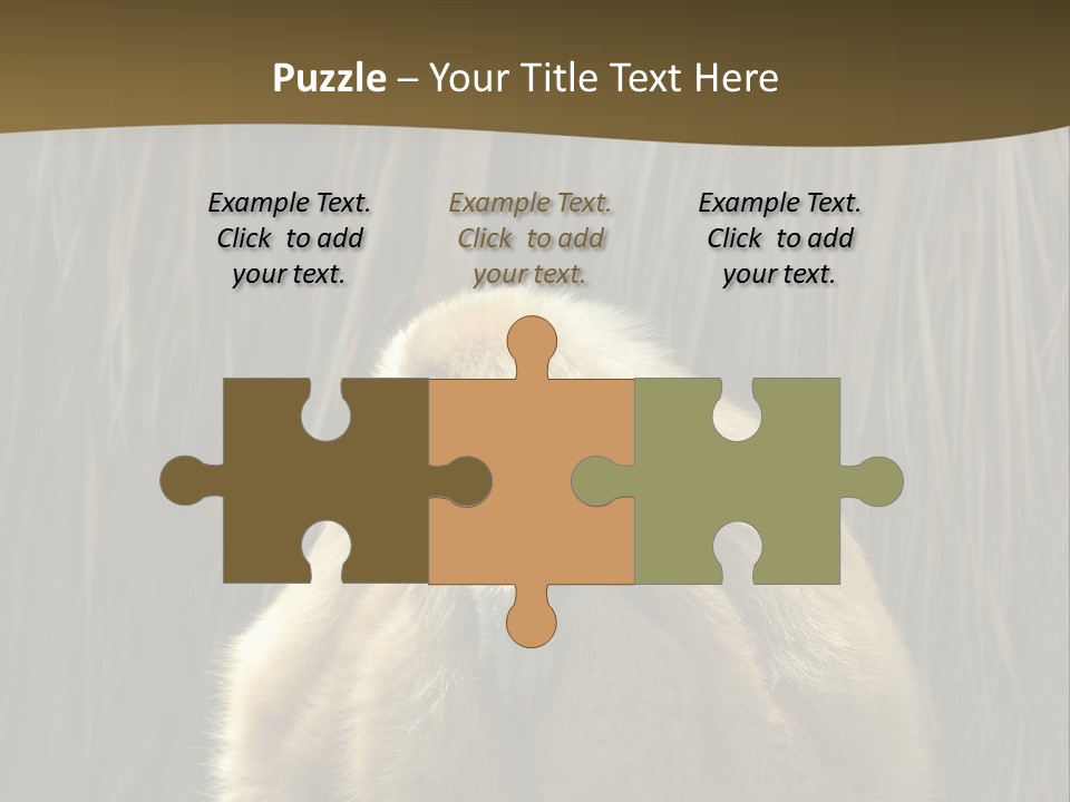 A Monkey Sitting On Top Of A Wooden Post PowerPoint Template