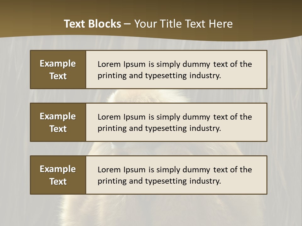 A Monkey Sitting On Top Of A Wooden Post PowerPoint Template