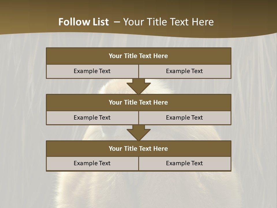 A Monkey Sitting On Top Of A Wooden Post PowerPoint Template