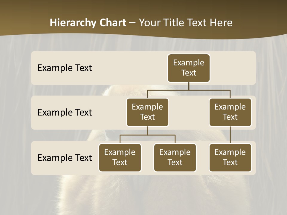 A Monkey Sitting On Top Of A Wooden Post PowerPoint Template