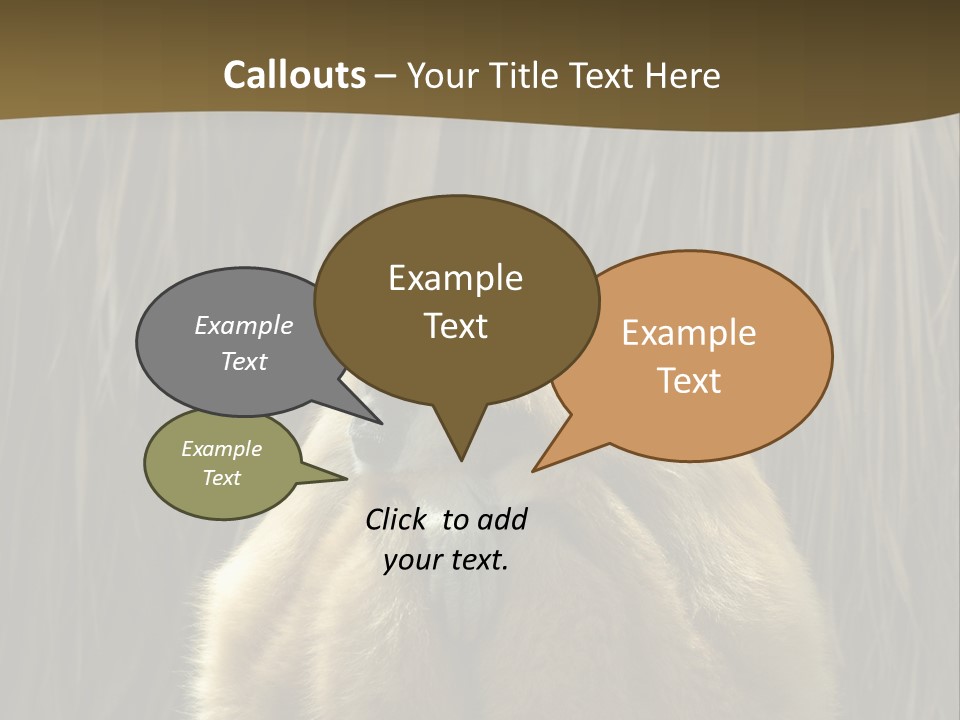 A Monkey Sitting On Top Of A Wooden Post PowerPoint Template