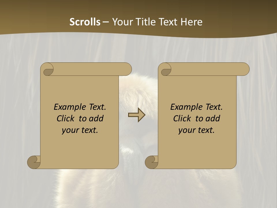 A Monkey Sitting On Top Of A Wooden Post PowerPoint Template