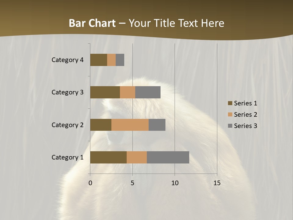 A Monkey Sitting On Top Of A Wooden Post PowerPoint Template