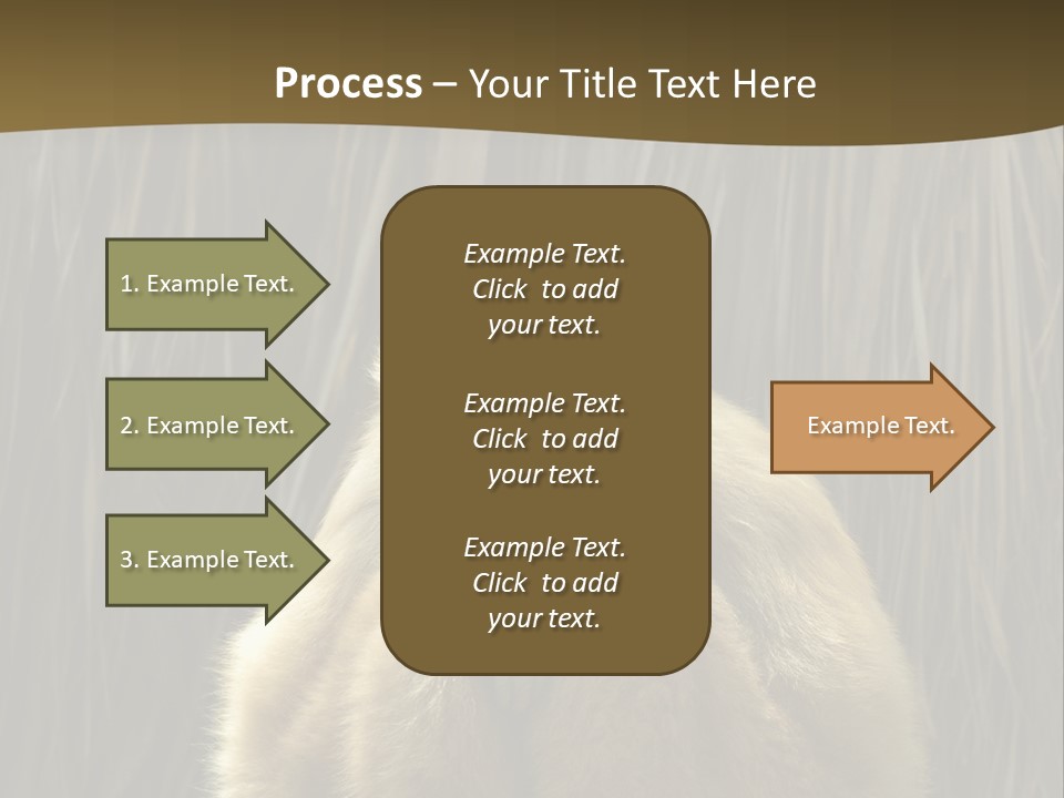 A Monkey Sitting On Top Of A Wooden Post PowerPoint Template