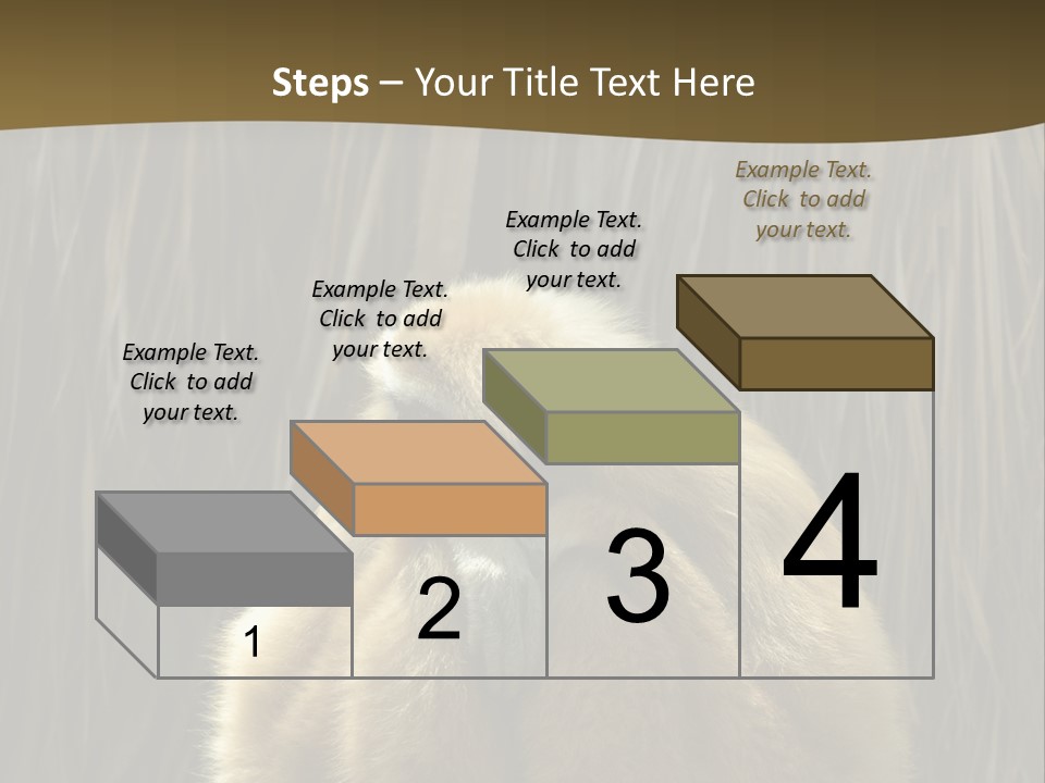 A Monkey Sitting On Top Of A Wooden Post PowerPoint Template