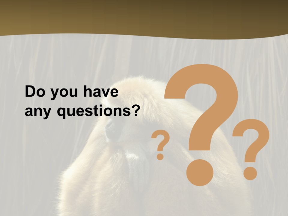 A Monkey Sitting On Top Of A Wooden Post PowerPoint Template