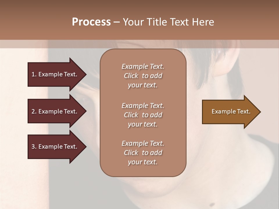 A Young Man Leaning Against A Wall With His Eyes Closed PowerPoint Template
