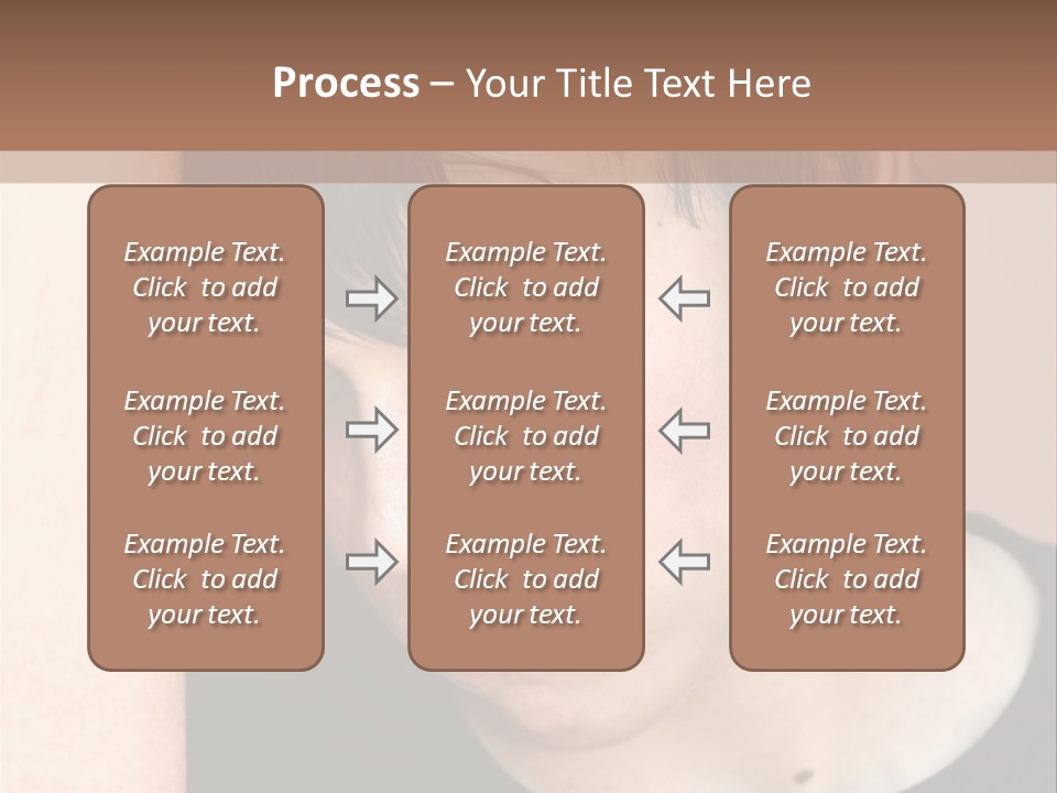 A Young Man Leaning Against A Wall With His Eyes Closed PowerPoint Template