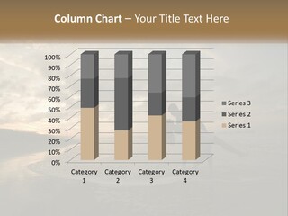 A Man And A Woman Are Kissing On The Beach PowerPoint Template