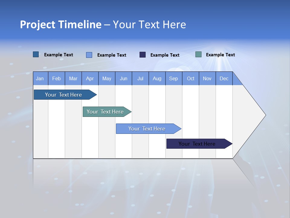 A Silhouette Of A Person Reaching Up To A Star PowerPoint Template