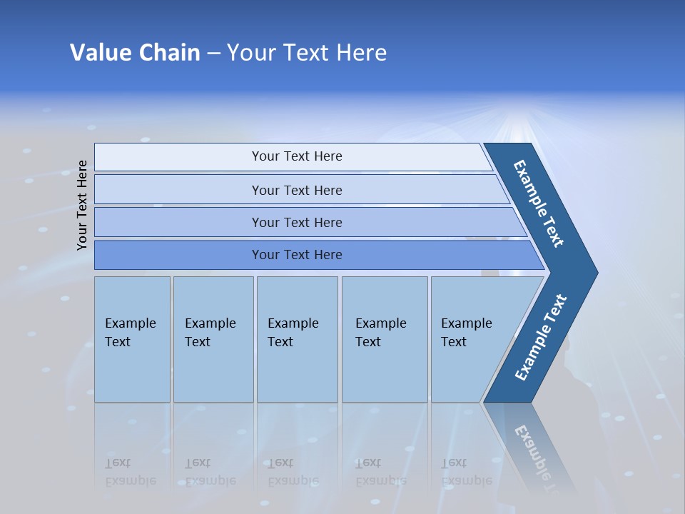 A Silhouette Of A Person Reaching Up To A Star PowerPoint Template