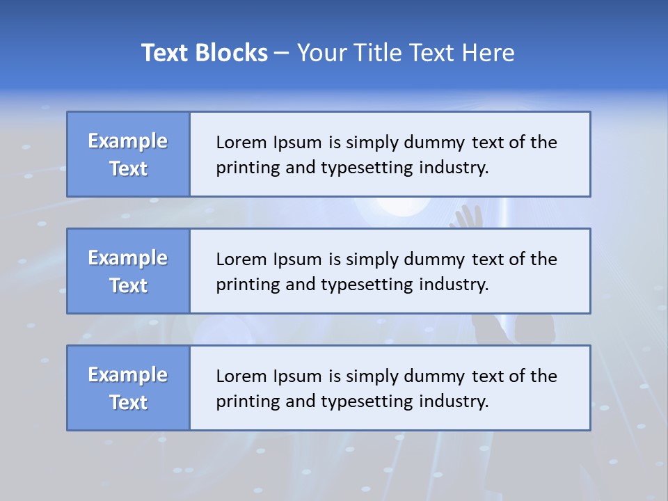 A Silhouette Of A Person Reaching Up To A Star PowerPoint Template