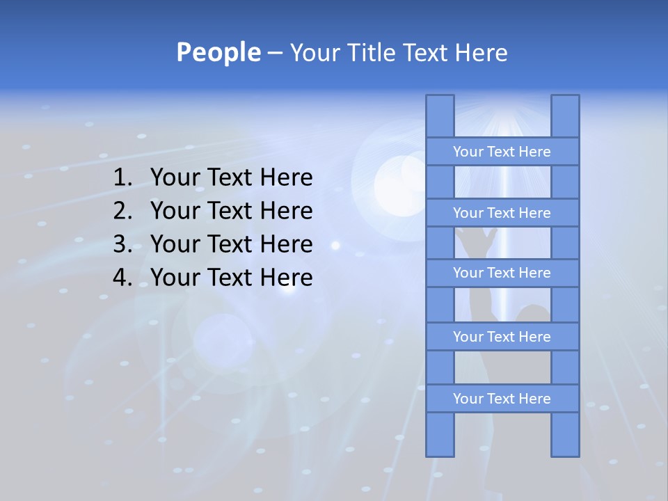 A Silhouette Of A Person Reaching Up To A Star PowerPoint Template