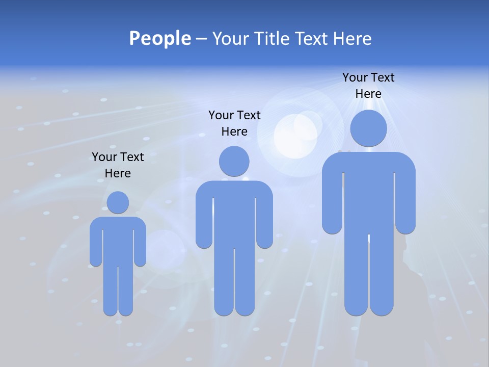 A Silhouette Of A Person Reaching Up To A Star PowerPoint Template