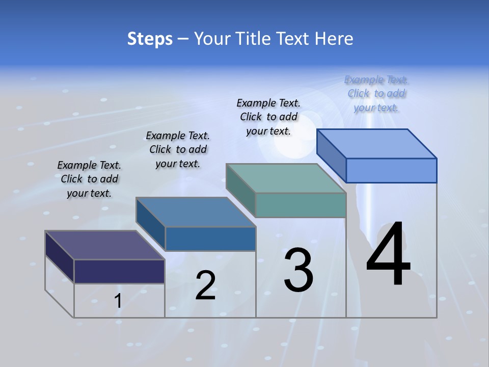 A Silhouette Of A Person Reaching Up To A Star PowerPoint Template