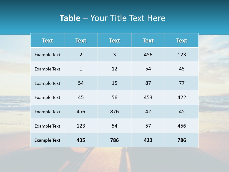Two People Sitting In Beach Chairs Facing Each Other PowerPoint Template