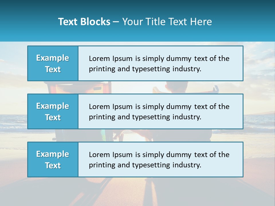 Two People Sitting In Beach Chairs Facing Each Other PowerPoint Template