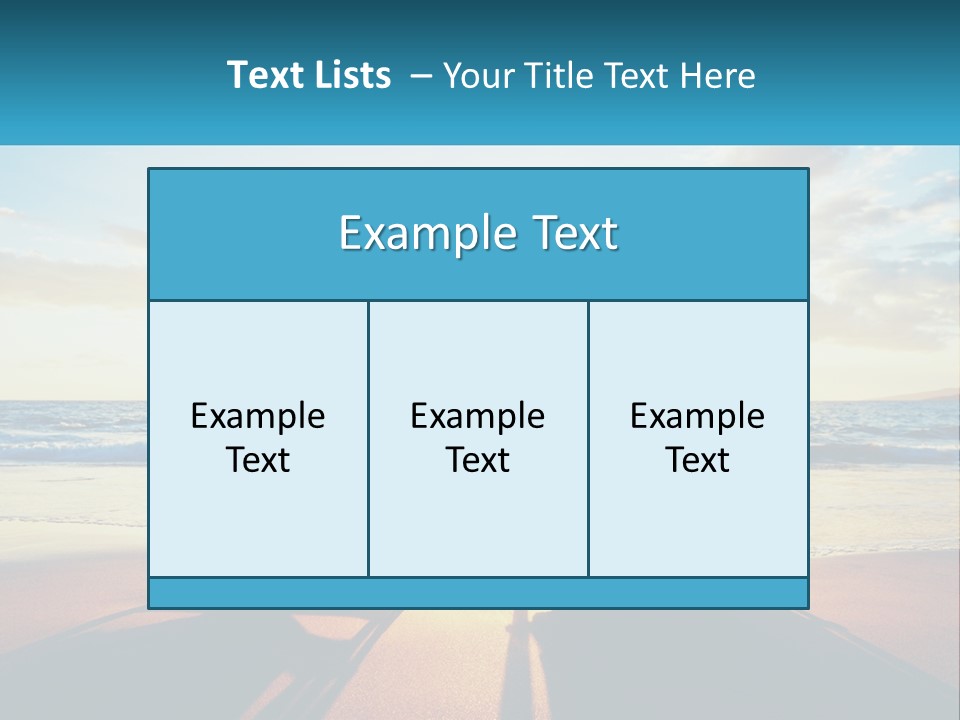 Two People Sitting In Beach Chairs Facing Each Other PowerPoint Template
