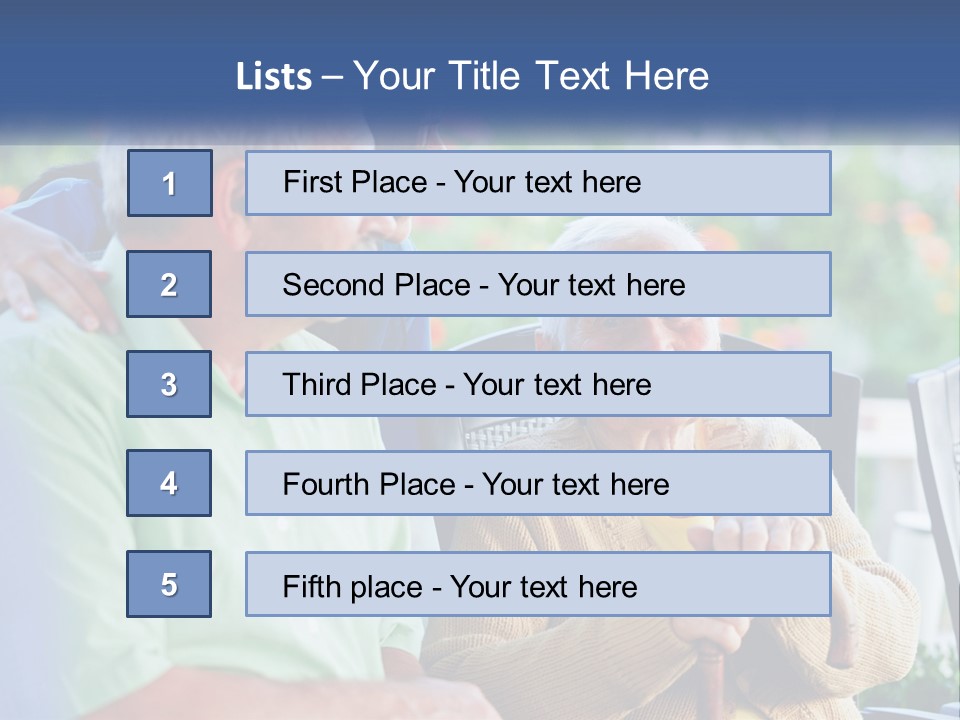 A Group Of People Sitting Around A Computer PowerPoint Template