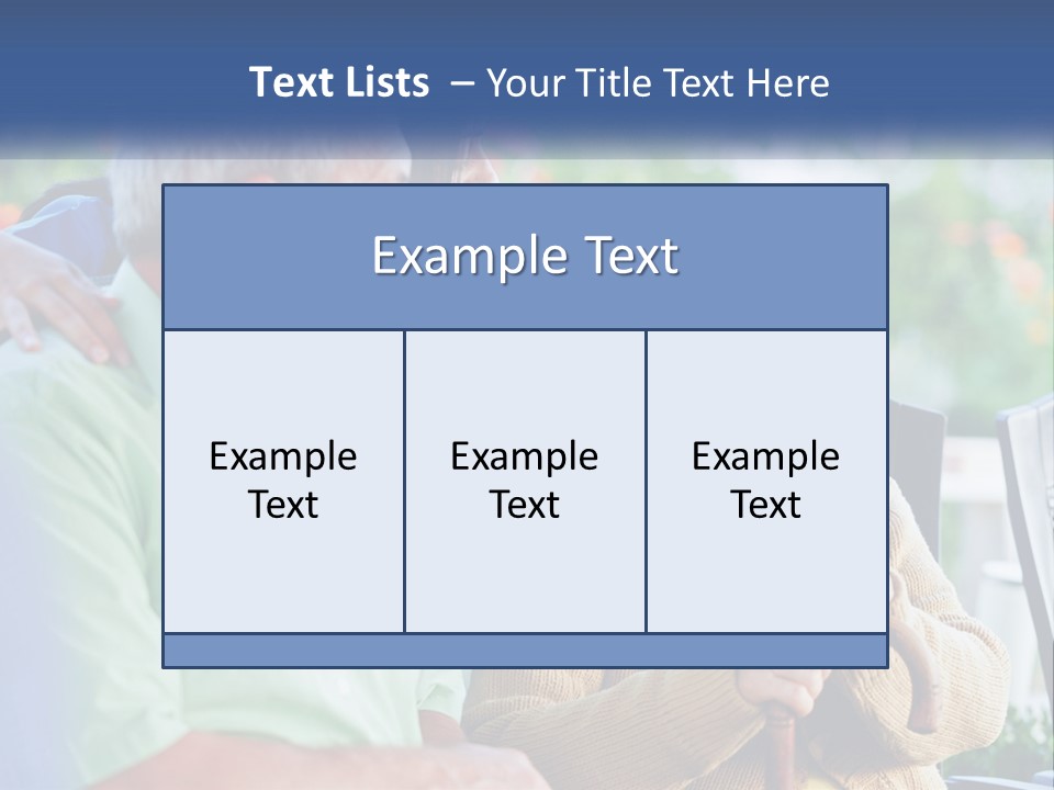 A Group Of People Sitting Around A Computer PowerPoint Template