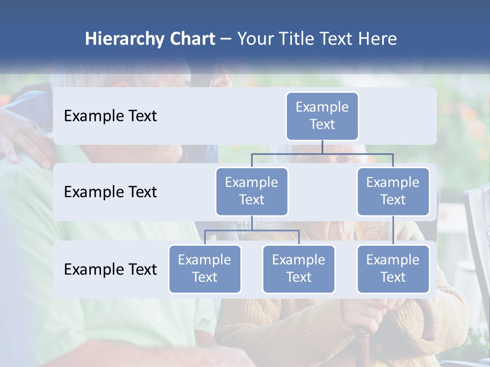A Group Of People Sitting Around A Computer PowerPoint Template