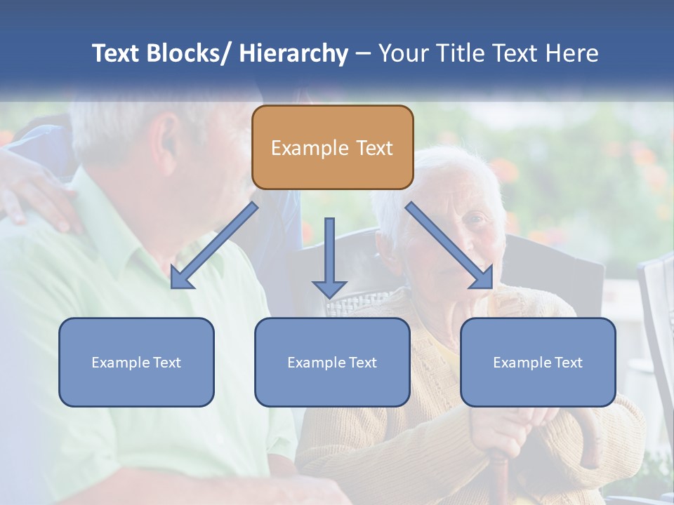 A Group Of People Sitting Around A Computer PowerPoint Template